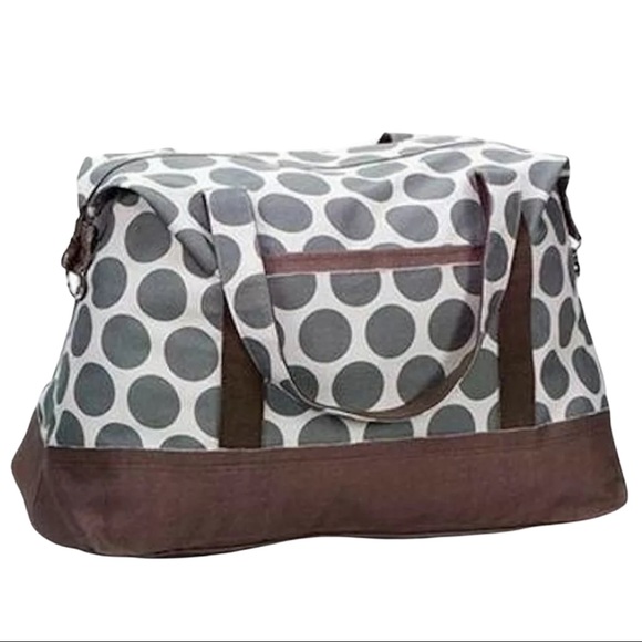 thirty-one Handbags - Thirty-one Retro Metro Weekender bag Gray Mod Dot